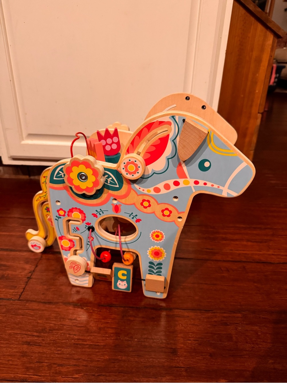 Manhattan Toy Company Wooden Horse Activity Center